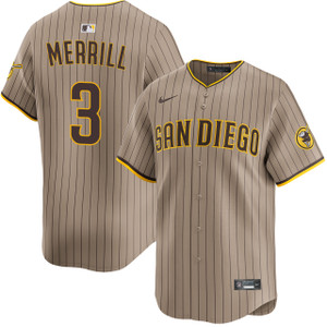 Jackson Merrill San Diego Padres City Connect Limited Jersey by