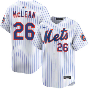 Nolan McLean New York Mets Alternate Royal Pullover Limited Jersey