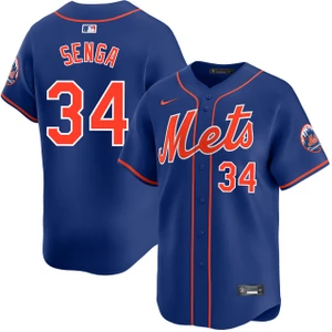Kodai Senga Kanji New York Mets Alternate Royal Pullover Limited