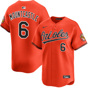 Ryan Mountcastle Baltimore Orioles Alternate Orange Jersey by NIKE