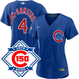 Pete Crow-Armstrong Chicago Cubs Alternate 150th Anniversary