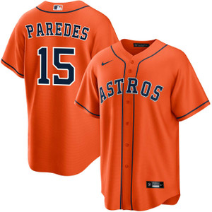 Isaac Paredes Houston Astros Alternate Orange Limited Jersey by