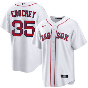 Garrett Crochet Boston Red Sox Home Limited Jersey by NIKE