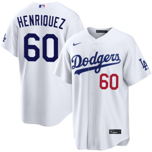 Edgardo Henriquez Los Angeles Dodgers Home Jersey by NIKE