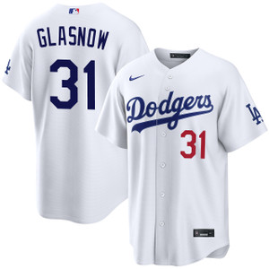 Los Angeles Dodgers ユニフォーム 31番 Tyler Glasnow Los Angeles Dodgers Home Limited Jersey by NIKE