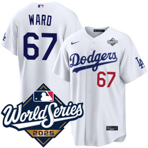 Ryan Ward Los Angeles Dodgers Home Stadium Jersey by NIKE