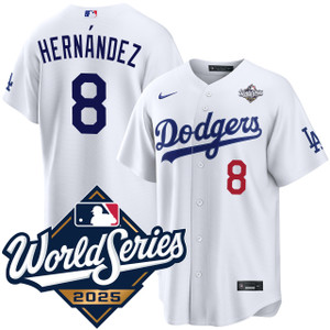 Kiké Hernández Los Angeles Dodgers Home World Series Champions