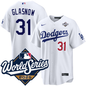 Tyler Glasnow Los Angeles Dodgers Road Stadium Jersey by NIKE