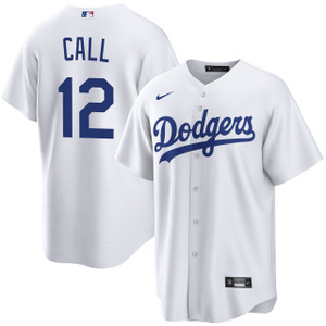 Alex Call Los Angeles Dodgers Home Stadium Jersey by NIKE