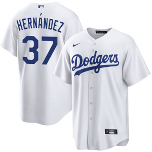 Teoscar Hernández Los Angeles Dodgers Home World Series Jersey by