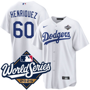 Edgardo Henriquez Los Angeles Dodgers Home Jersey by NIKE