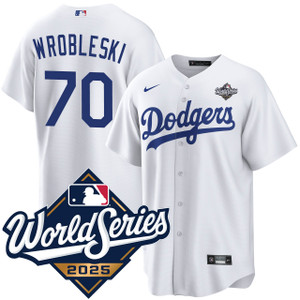 Justin Wrobleski Los Angeles Dodgers Home World Series Limited