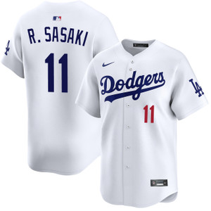 Roki Sasaki Los Angeles Dodgers Home Jersey by NIKE® | Official MLB®