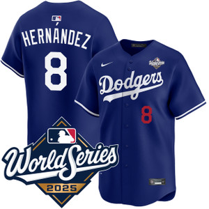 Kiké Hernández Los Angeles Dodgers Alternate Royal Limited Jersey