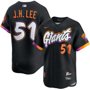 J.H. LEE 51 ユニフォーム MLB Nike San Francisco Giants Gray Jung