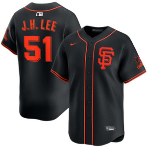 Jung Hoo Lee San Francisco Giants Alternate Black Gigantes Jersey