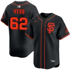 Logan Webb San Francisco Giants Alternate Black Gigantes Jersey by