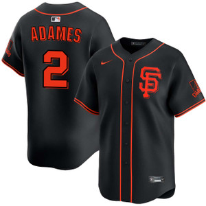 Willy Adames San Francisco Giants Alternate Orange Limited Jersey