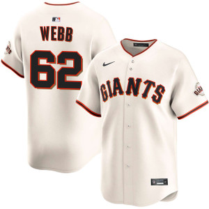 Logan Webb San Francisco Giants Alternate Orange Limited Jersey by