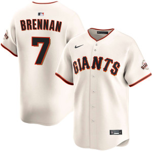 Will Brennan San Francisco Giants Alternate Orange Limited Jersey