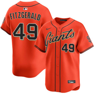 Tyler Mahle San Francisco Giants Alternate Orange Limited Jersey