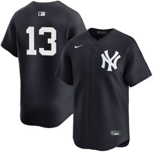 ◆ MLB New York Yankees ヤンキース ユニフォーム #13 Alex Rodriguez New York Yankees Alternate Limited Jersey by NIKE