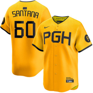 Dennis Santana Pittsburgh Pirates Alternate Road Limited Jersey by