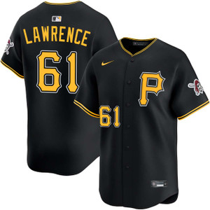 Justin Lawrence Pittsburgh Pirates Alternate Road Limited Jersey