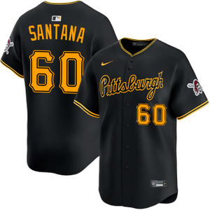 Dennis Santana Pittsburgh Pirates Alternate Limited Jersey by NIKE