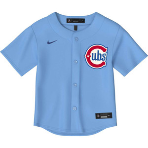 Chicago Cubs Infant Baseline Blue Alternate Jersey by NIKE®