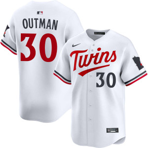 James Outman Minnesota Twins Alternate Navy Stadium Jersey by NIKE