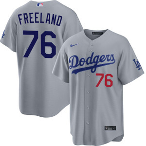 Alex Freeland Los Angeles Dodgers 2026 Road Jersey by NIKE