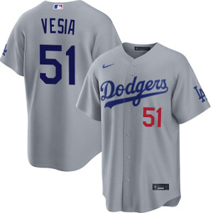 Alex Vesia Los Angeles Dodgers 2026 Road Jersey by NIKE