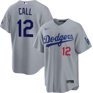 Alex Call Los Angeles Dodgers 2026 Road Jersey by NIKE® | Official