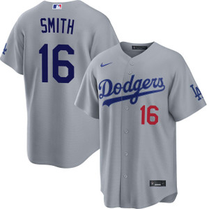 Los Angeles Dodgers Personalized Road Stadium Jersey by NIKE