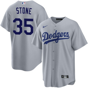Gavin Stone Los Angeles Dodgers Road Stadium Jersey by NIKE