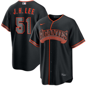 Jung Hoo Lee San Francisco Giants Alternate Black Limited Jersey