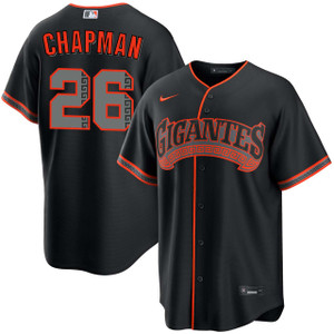 Matt Gage San Francisco Giants Alternate Black Gigantes Jersey by