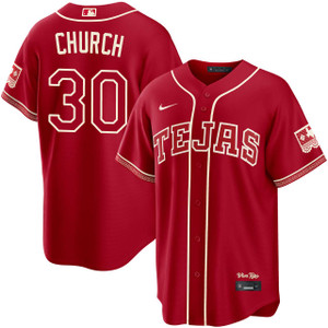 Texas Rangers Personalized Red 2026 City Connect Jersey by NIKE