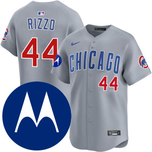 MLB シカゴ カブスRIZZO ベースボールシャツ Anthony Rizzo Chicago Cubs Road Limited Jersey by NIKE® | Official
