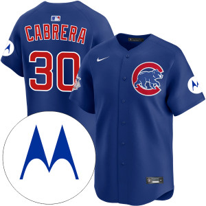 Edward Cabrera Chicago Cubs Alternate Royal Limited Jersey by NIKE