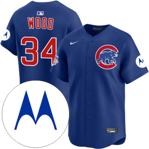 Cubs ユニフォーム Lサイズ 青 Kerry Wood Chicago Cubs Alternate Royal Limited Jersey by NIKE