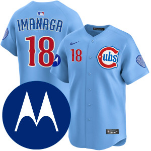 Shōta Imanaga Chicago Cubs Alternate Blues Limited Jersey by NIKE