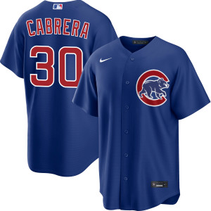 Nike 『Chicago Cubs』 選手仕様アンダーシャツ Edward Cabrera Chicago Cubs Alternate Royal Limited Jersey by NIKE