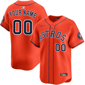 Houston Astros Personalized Alternate Navy Jersey by NIKE