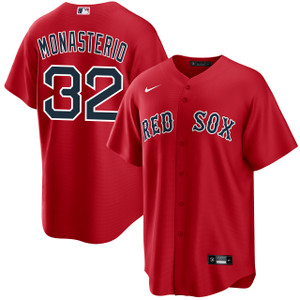 Andruw Monasterio Boston Red Sox Alternate Red Limited Jersey by