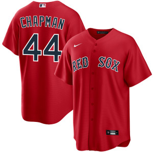 Aroldis Chapman Boston Red Sox Alternate Red Limited Jersey by