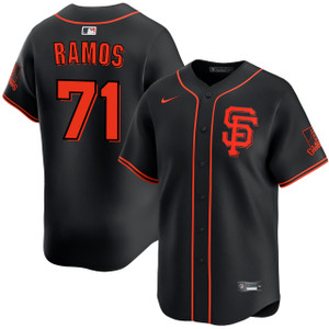 Wilkin Ramos San Francisco Giants Alternate Black Gigantes Jersey