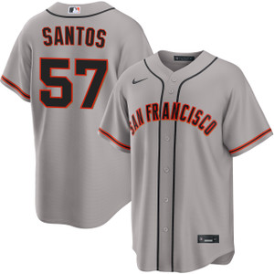 Gregory Santos San Francisco Giants White City Connect Jersey by