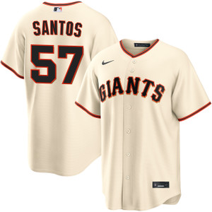 Gregory Santos San Francisco Giants White City Connect Jersey by